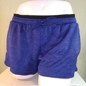 Old Navy short small training knit dk blue purple